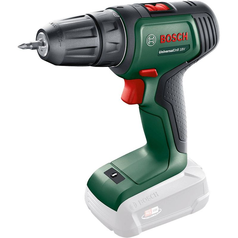 Foto van Bosch universaldrill 18 accuschroefboormachine - zonder 18 v accu en oplader