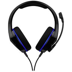 Foto van Hyperx cloud stinger core ps4 headset over ear headset kabel gamen zwart/blauw volumeregeling, microfoon uitschakelbaar (mute)