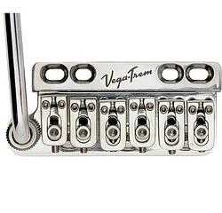 Foto van Vegatrem vt1 ultratrem standard stainless steel left-handed brug voor elektrische gitaar