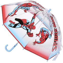Foto van Marvel spiderman kinderparaplu - transparant - d71 cm - paraplu'ss