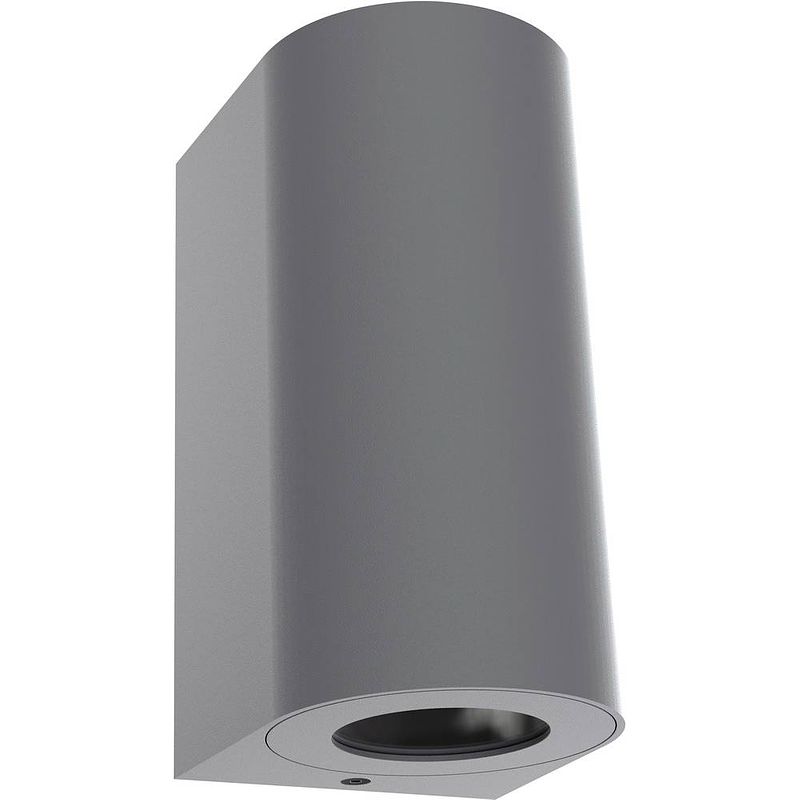 Foto van Nordlux canto maxi 2 49721010 buitenlamp (wand) gu10 56 w grijs