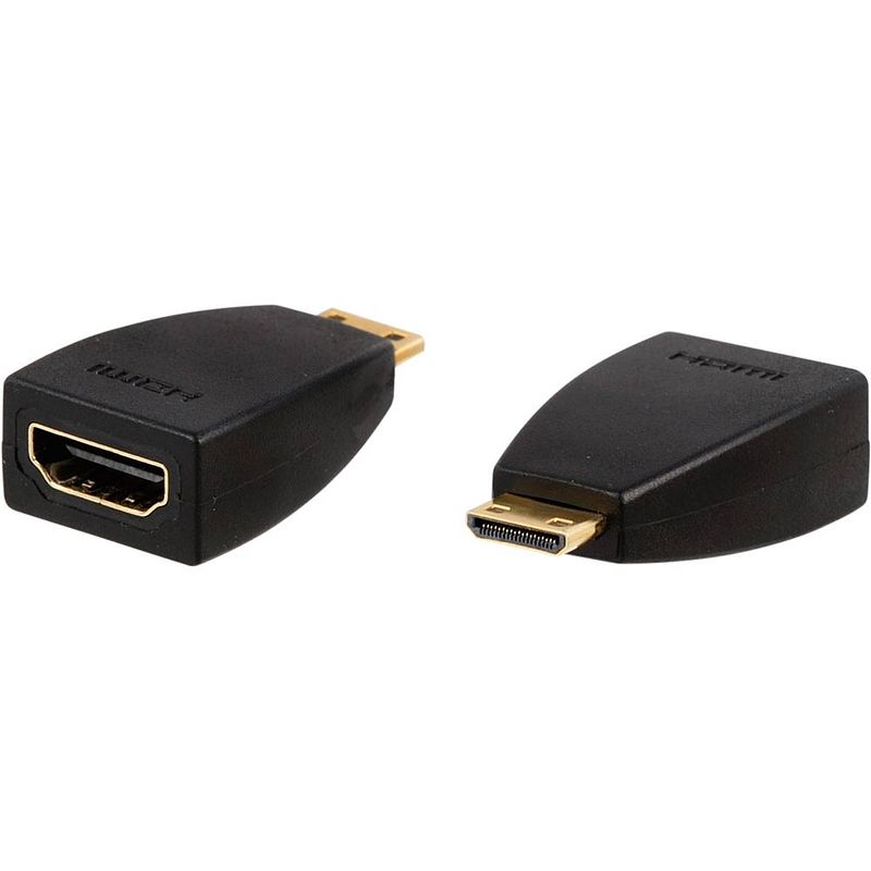 Foto van Scanpart adapter hdmi(f)-hdmi(m) mini