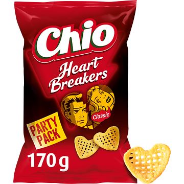 Foto van Chio heartbreakers classic party pack 170g bij jumbo