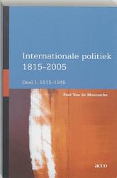 Foto van Internationale politiek, 1815-2005 - i 1815-1945 - paul vande meerssche - ebook