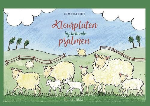 Foto van Kleurplaten bij bekende psalmen - linda bikker - paperback (9789087189464)