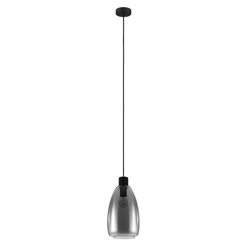 Foto van Eglo chelvey hanglamp - e27 - 170 cm - zwart