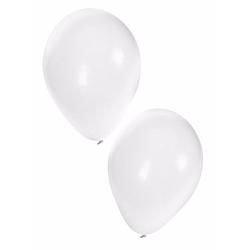 Foto van 400x witte feest ballonnen - ballonnen