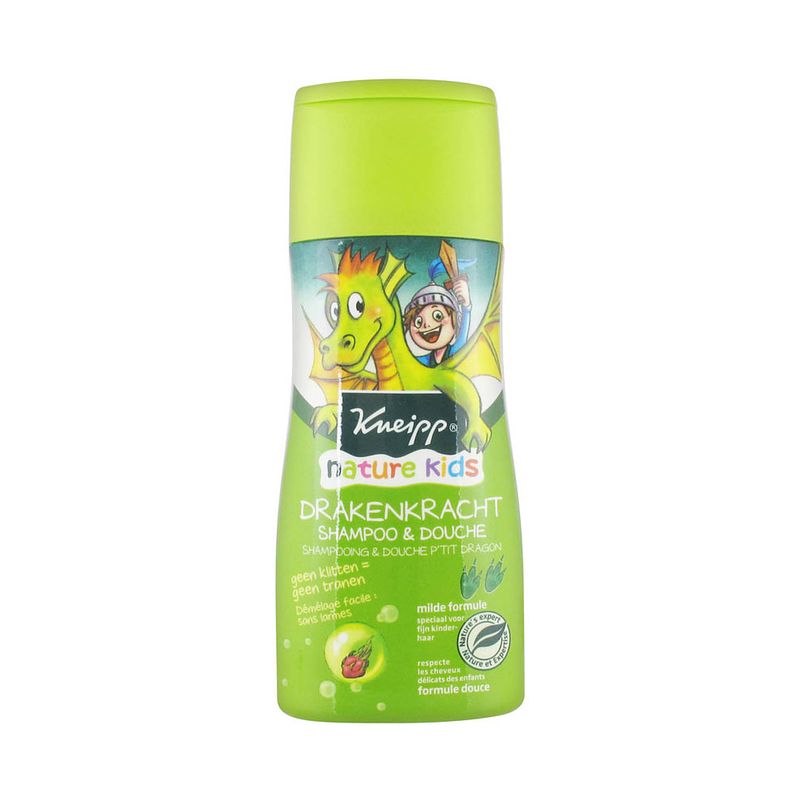 Foto van Kneipp kids - nature shampoo & douche draken - 200ml