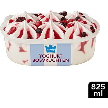 Foto van Hertog ijs ijssalon yoghurt bosvruchten 825ml bij jumbo