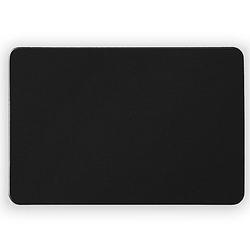 Foto van Set van 12x zwarte koelkast whiteboard magneet 6 x 4 cm - magneten
