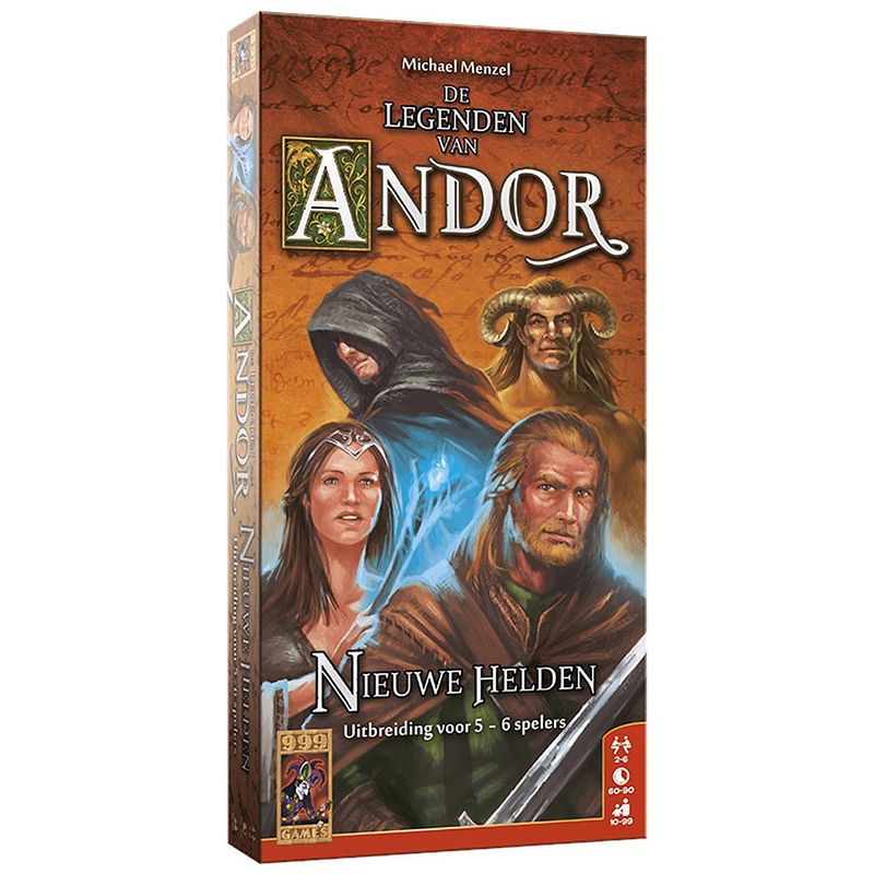 Foto van De legenden van andor: nieuwe helden 5/6 - bordspel