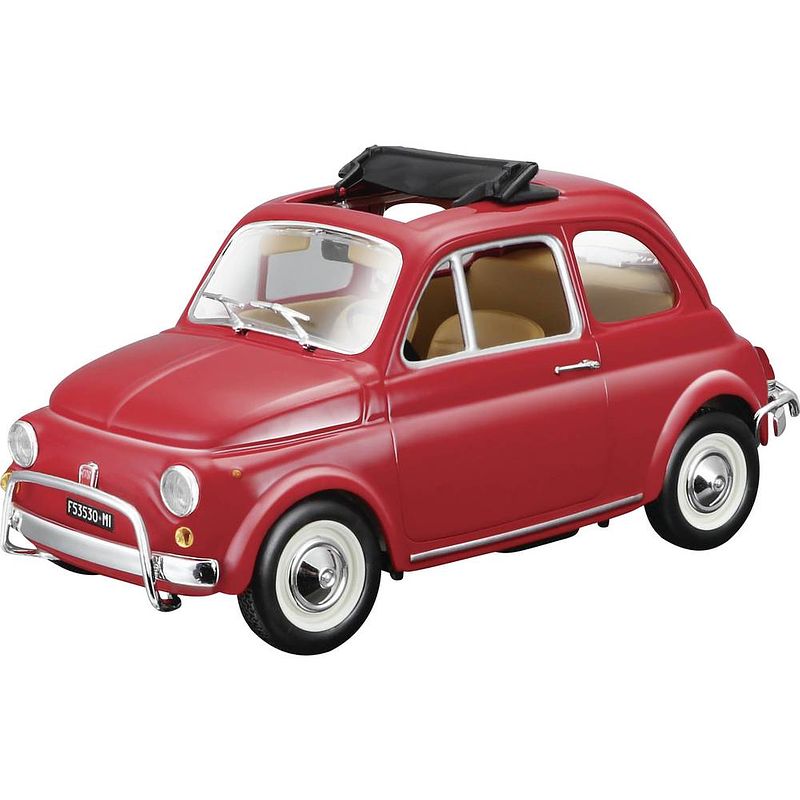 Foto van Bburago fiat 500l 1:24 auto