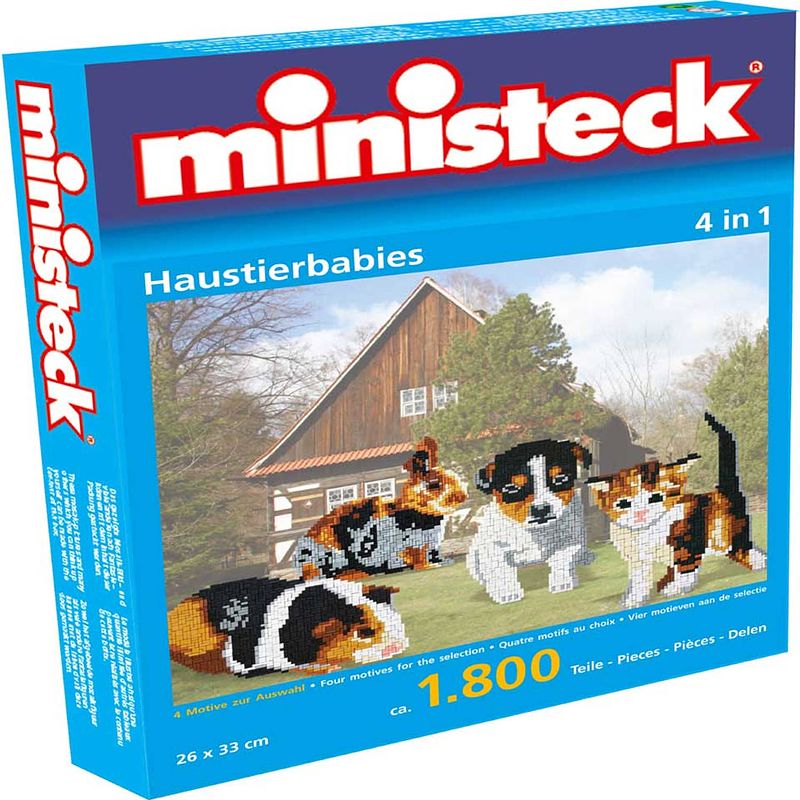 Foto van Ministeck kleine huisdieren 4-in-1