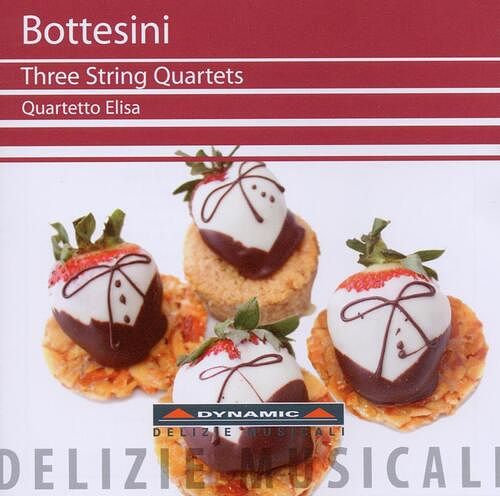 Foto van Bottesini: three string quarteets - cd (8007144680121)