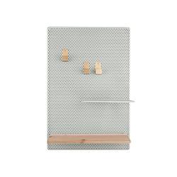 Foto van Present time memobord perky mesh 34,5 x 52,5 cm staal groen