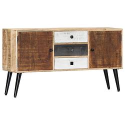 Foto van Vidaxl dressoir 118x30x62 cm massief mangohout