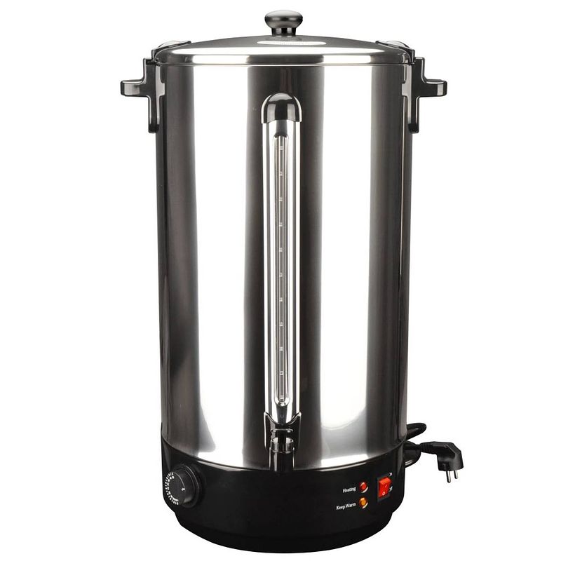 Foto van Vidaxl glühwein ketel 2500 w 40 l roestvrij staal