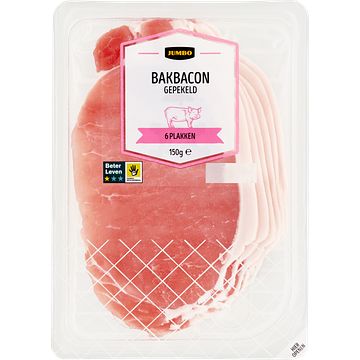 Foto van Jumbo bakbacon gepekeld 6 plakken