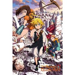 Foto van Gbeye the seven deadly sins key art 2 poster 61x91,5cm