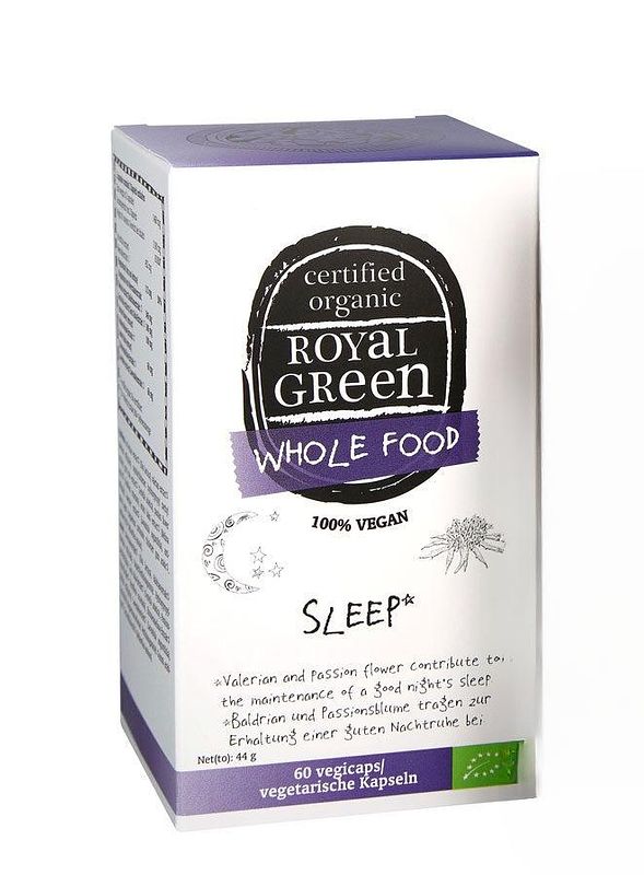 Foto van Royal green whole food sleep vegicaps