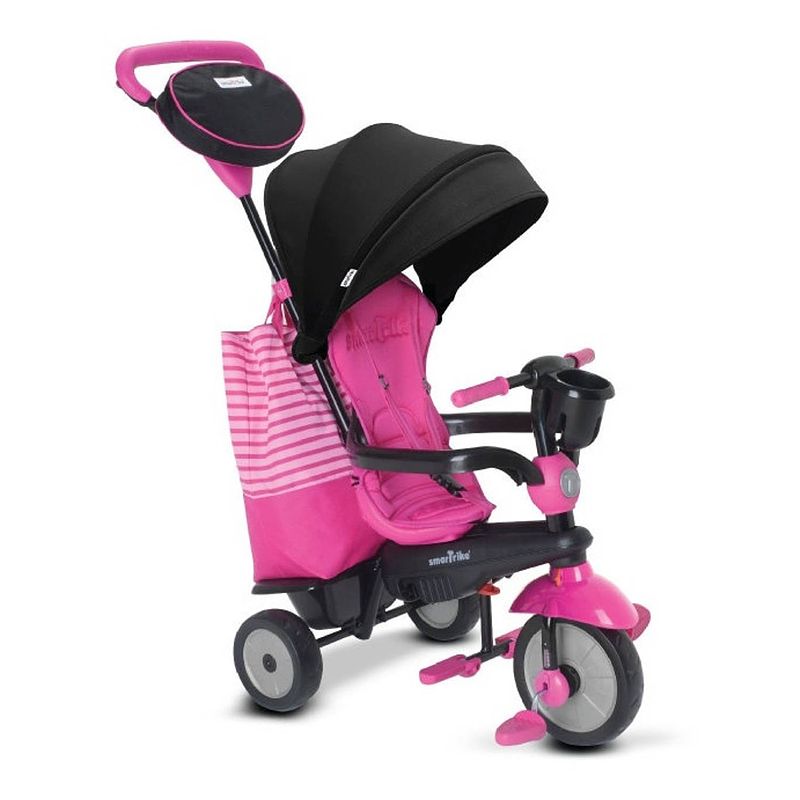 Foto van Smartrike driewieler kind swing dlx 4-in-1 driewieler meisjes roze