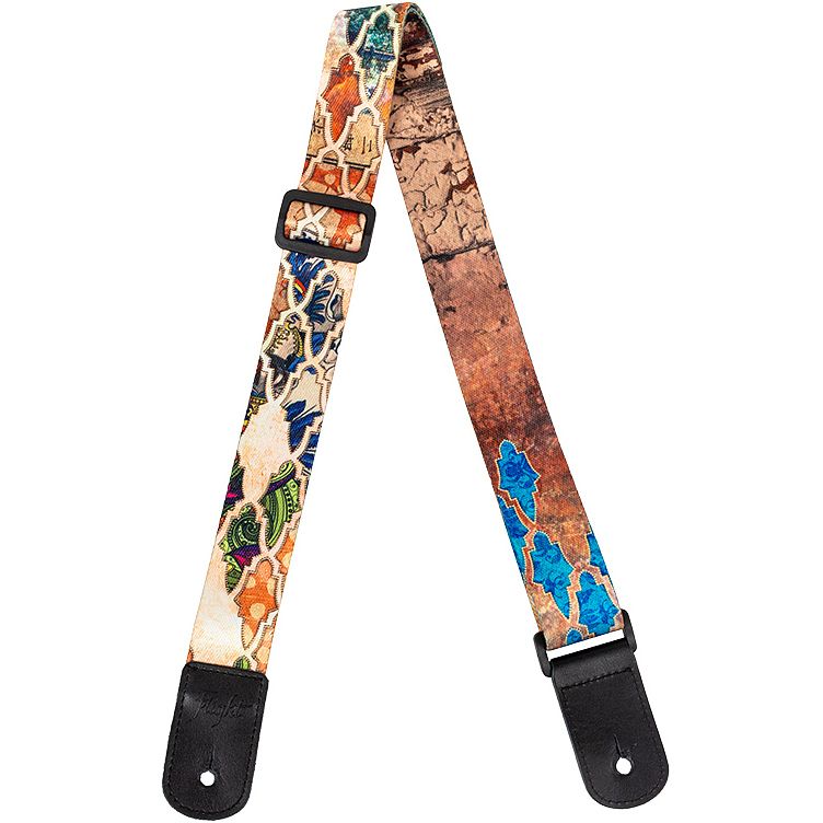 Foto van Flight s35 polyester ukulele strap granada draagband voor ukelele