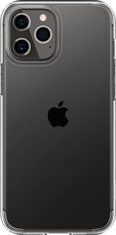 Foto van Spigen ultra hybrid apple iphone 12 / 12 pro back cover transparant