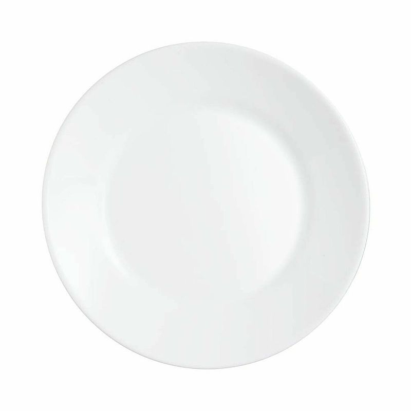 Foto van Bordenset arcoroc 22522 wit glas 23,5 cm (6 uds)