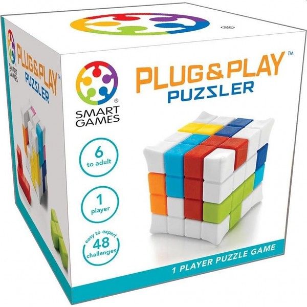 Foto van Smart games plug & play puzzler (48 opdrachten)