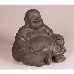 Foto van Happy boeddha 42 cm l zwart