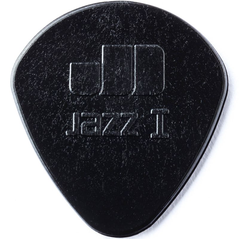 Foto van Dunlop nylon jazz i zwart plectrum 1.10mm