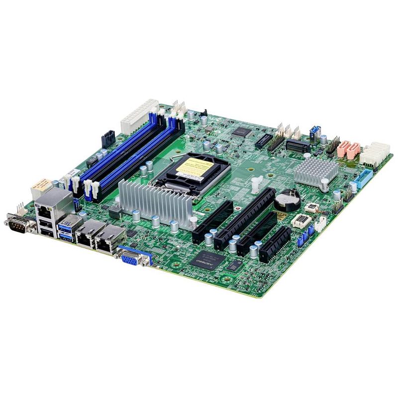 Foto van Supermicro mbd-x12stl-f-o moederbord socket intel 1200 vormfactor micro-atx moederbord chipset intel® c252