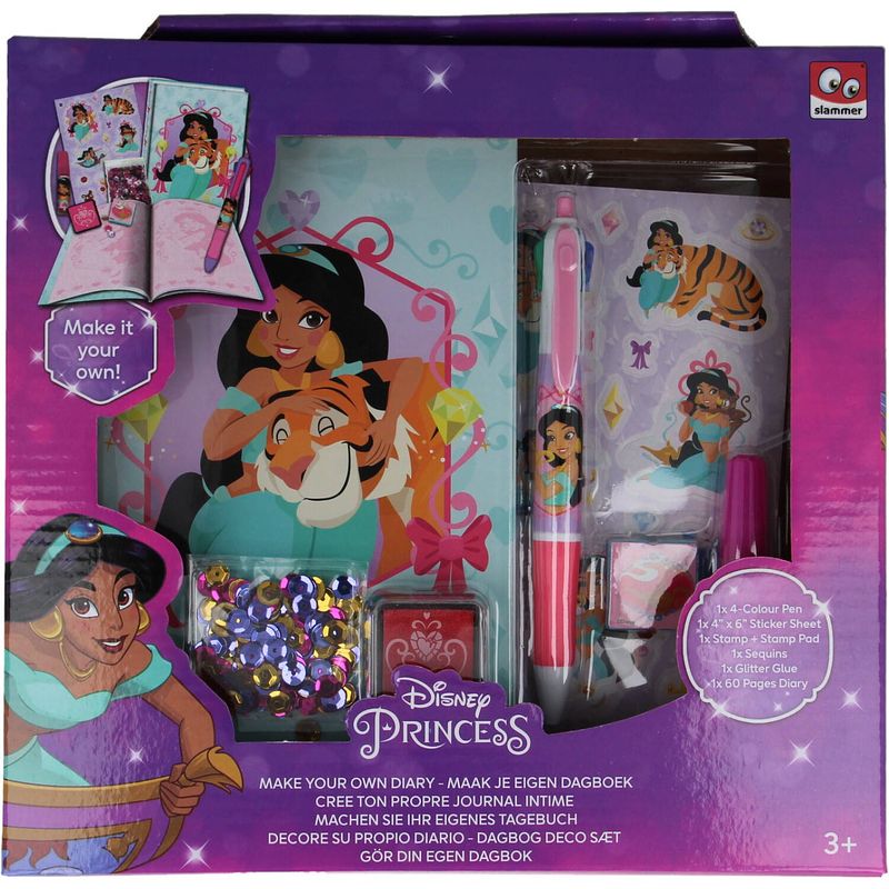 Foto van Disney princess make your own diary yasmine