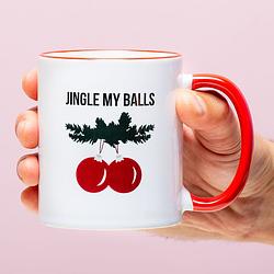 Foto van Kerstmok jingle my balls