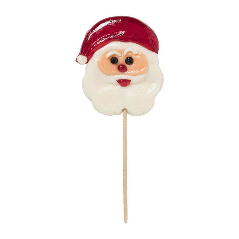 Foto van Kerstman lolly - rood