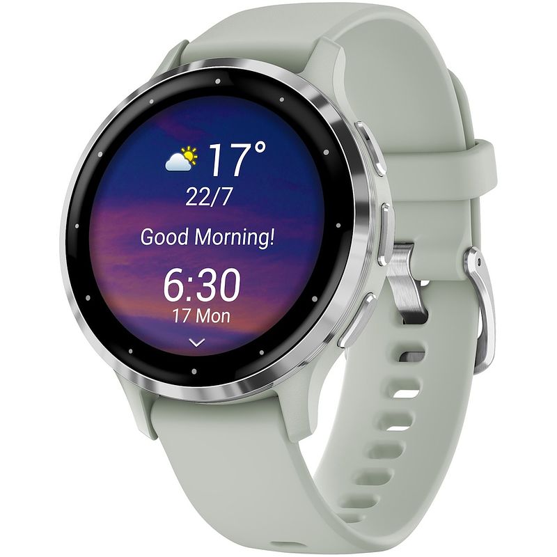 Foto van Garmin venu 3s smartwatch grijs