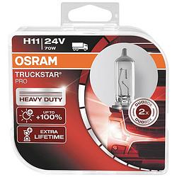 Foto van Osram auto 64216tsp-hcb halogeenlamp truckstar h11 70 w 24 v