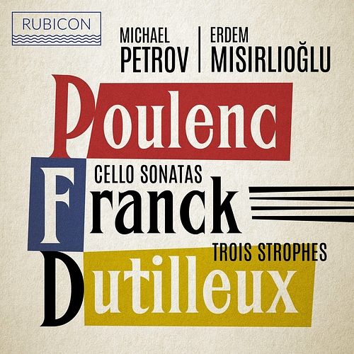 Foto van Poulenc franck cello sonatas; dutil - cd (5065002149534)