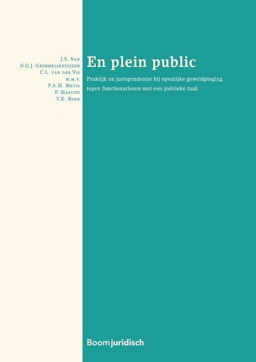 Foto van En plein public - c.l. van der vis - paperback (9789462908727)