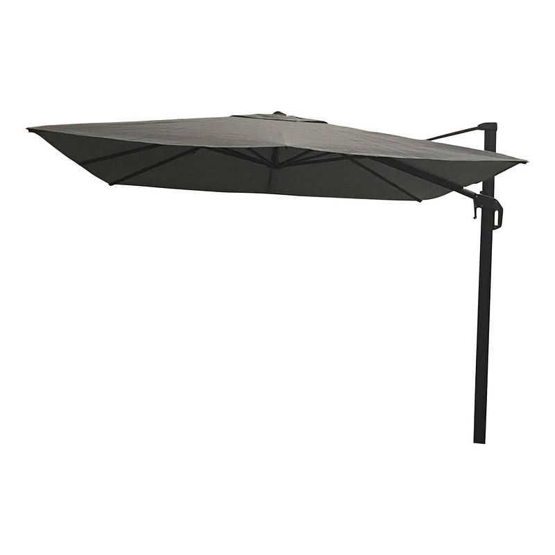 Foto van Nesling coolfit zweefparasol plus 300x300 cm. - antraciet