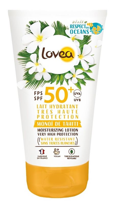 Foto van Lovea moisturizing lotion spf50