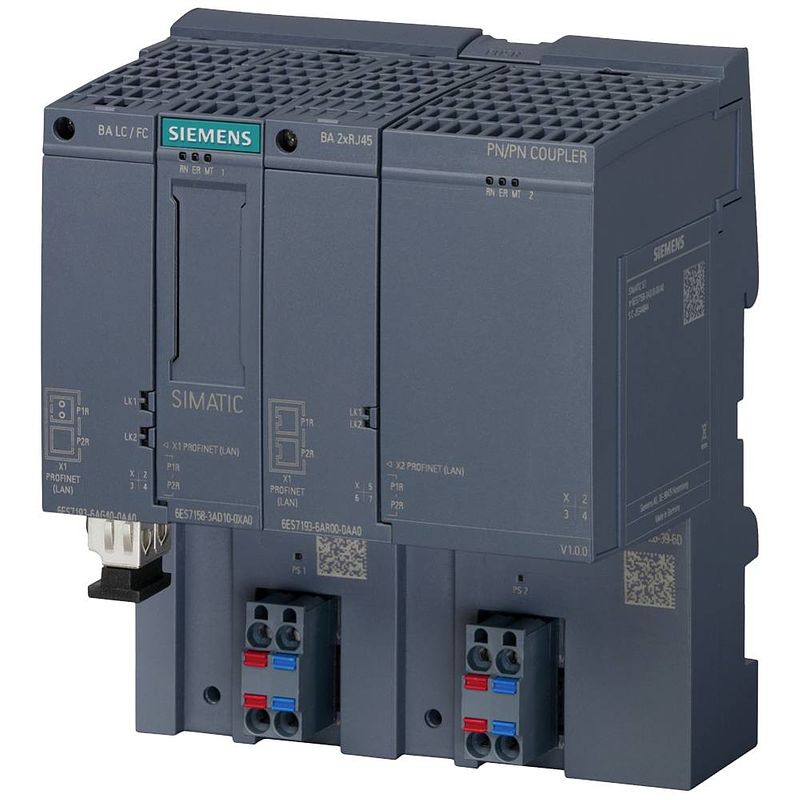 Foto van Siemens 6es7158-3ad10-0xa0 plc-uitbreidingsmodule