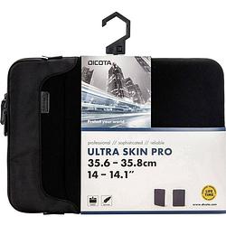 Foto van Dicota laptoptas ultra skin pro 14-14.1 geschikt voor max. (laptop): 35,8 cm (14,1) zwart