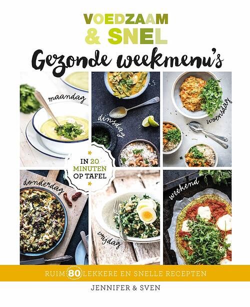 Foto van Voedzaam & snel gezonde weekmenu's - jennifer & sven - ebook (9789021569840)