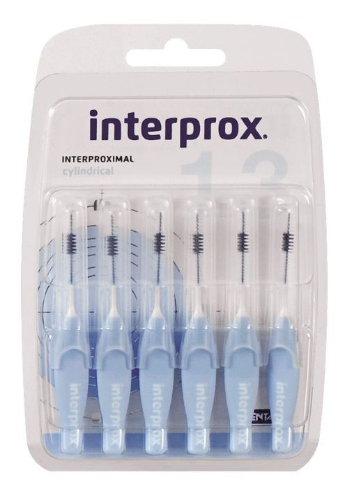 Foto van Interprox ragers premium cylindrical 1.3 licht blauw 6st