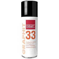 Foto van Kontakt chemie graphit 33 76009-ag grafiet verf 200 ml