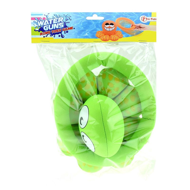 Foto van Toi-toys octopus ringgooien 20 cm groen