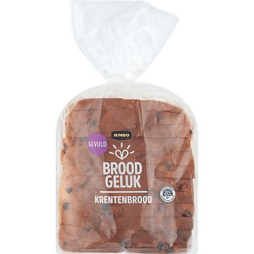 Foto van Broodgeluk gevulde krentenbrood bij jumbo