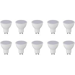 Foto van Led spot 10 pack - aigi - gu10 fitting - 6w - natuurlijk wit 4200k