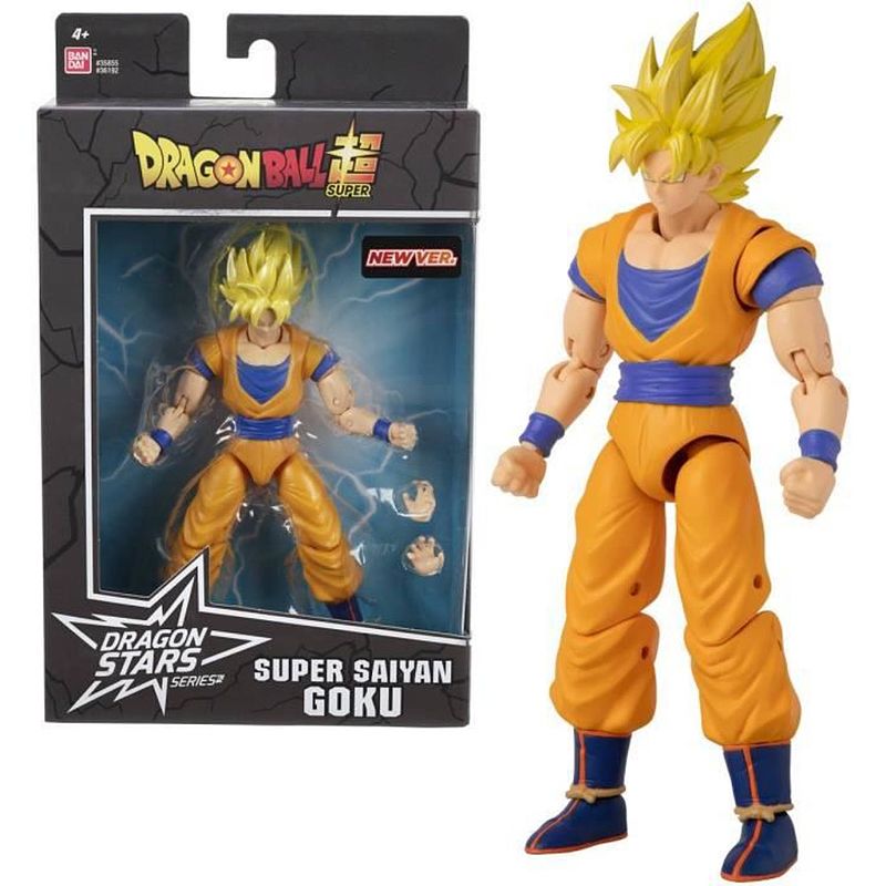 Foto van Bandai dragon ball super - 17 cm dragon star figuur - super saiyan goku